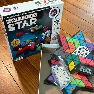 Brand New Puzzle Game Age 8+ The Genius Star